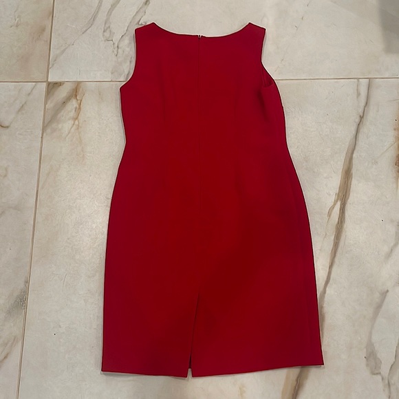 Albert Nipon Size 8 Red Dress Suit - Picture 12 of 13